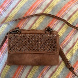 Platania (made in Italy) leather crossbody bag